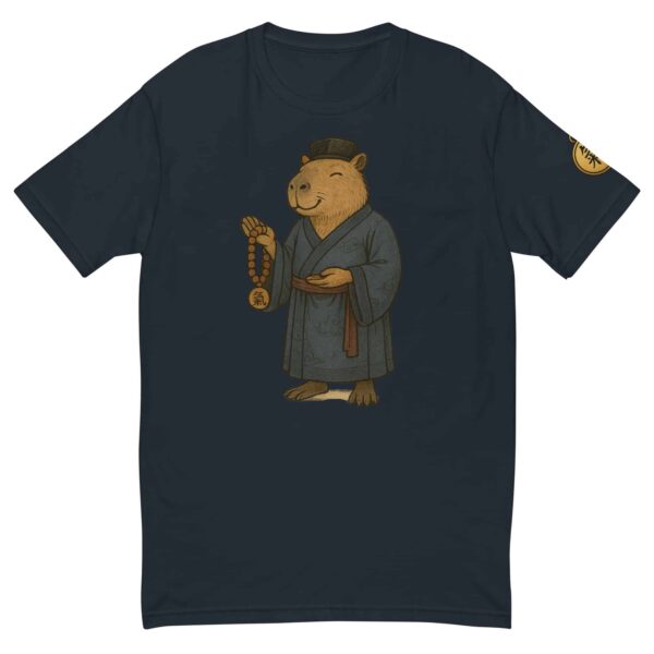 Capybara Taoist Monk Tee – Qi Pendant Edition - Image 2