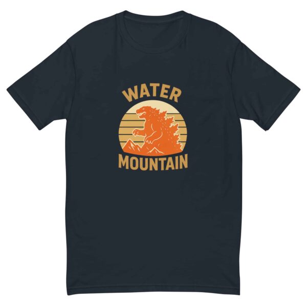 Water Mountain Vintage Emblem Tee – Full Chest Print - Image 2