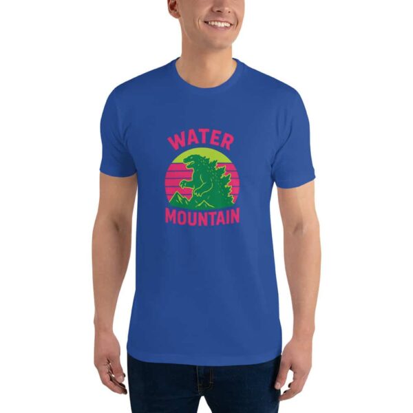 Water Mountain New Wave Tee – Full Chest Print - Image 2