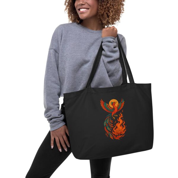 Phoenix Rising Organic Cotton Tote - Image 2