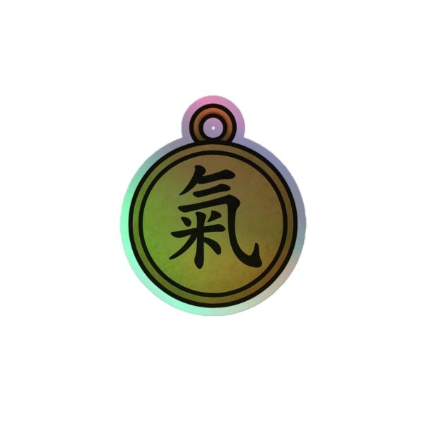Qi Pendant Holographic Sticker - Image 2